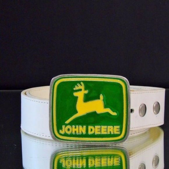 Paul Frank Other - Paul Frank JOHN DEERE Vintage Green Belt Buckle